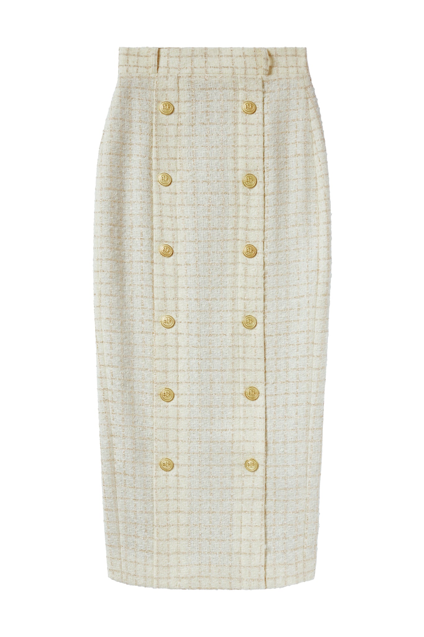 The Ivory Sparkle Tweed Suit