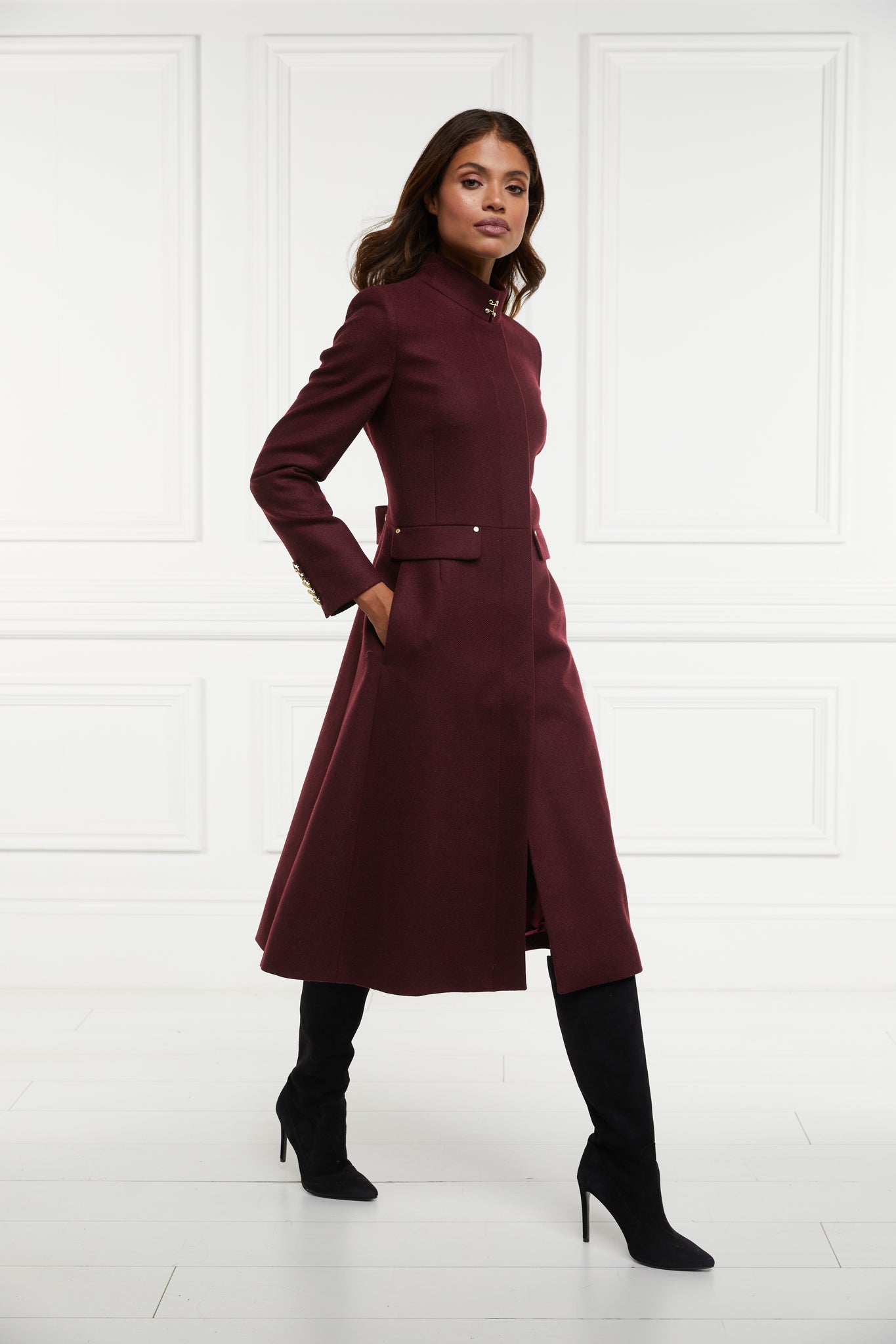 Dowdeswell Coat (Mulberry)