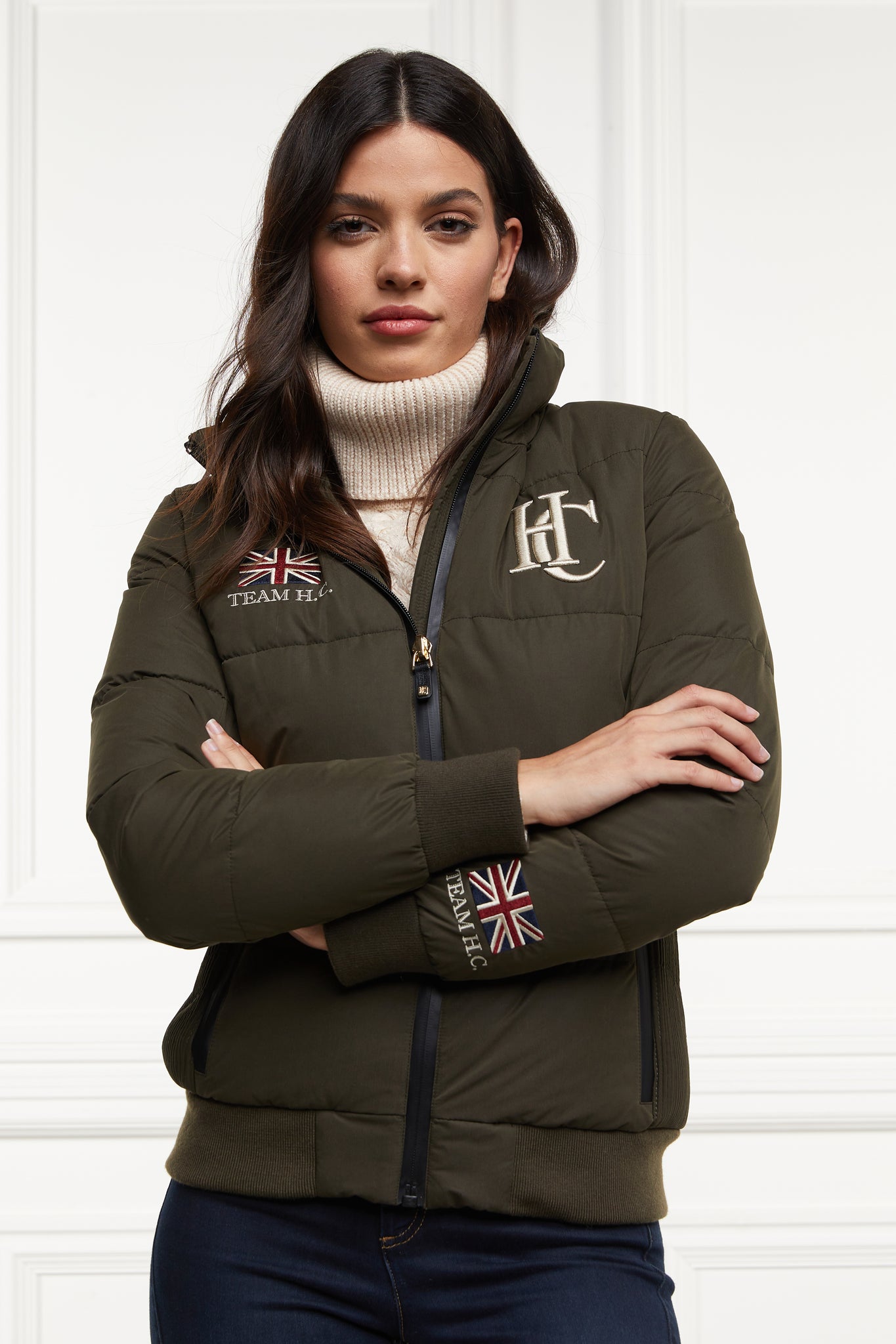 Team Padded Jacket (Khaki)