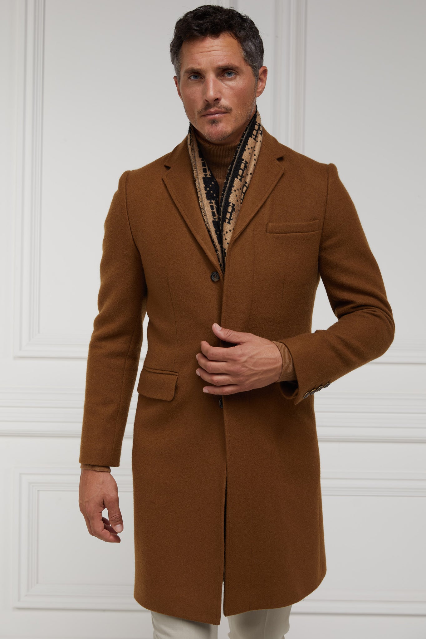 The Cheltenham Coat (Dark Camel)