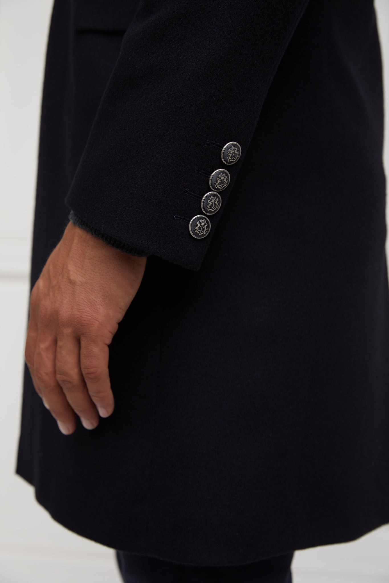 The Cheltenham Coat (Soft Navy)