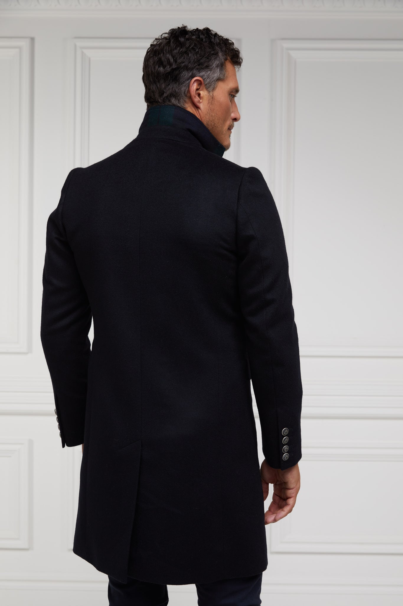 The Cheltenham Coat (Soft Navy)