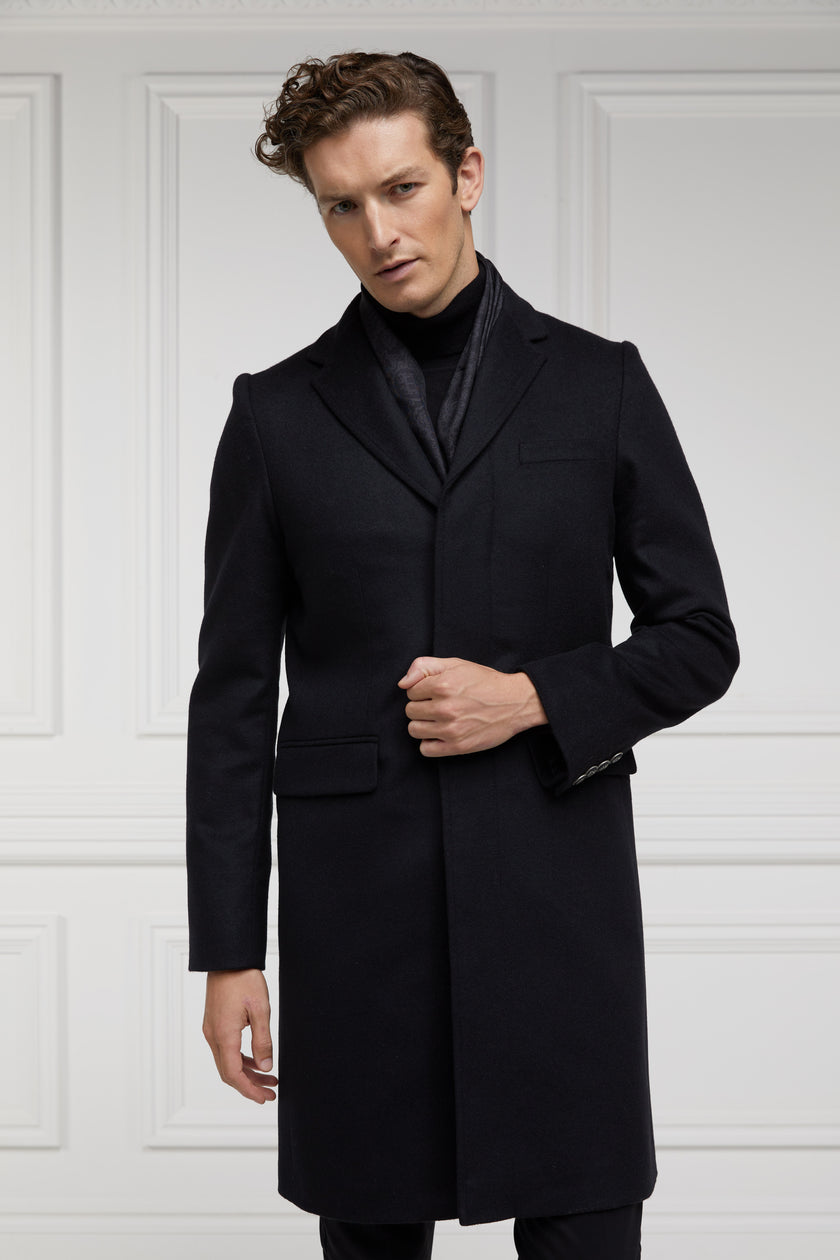 The Cheltenham Coat (Soft Black)