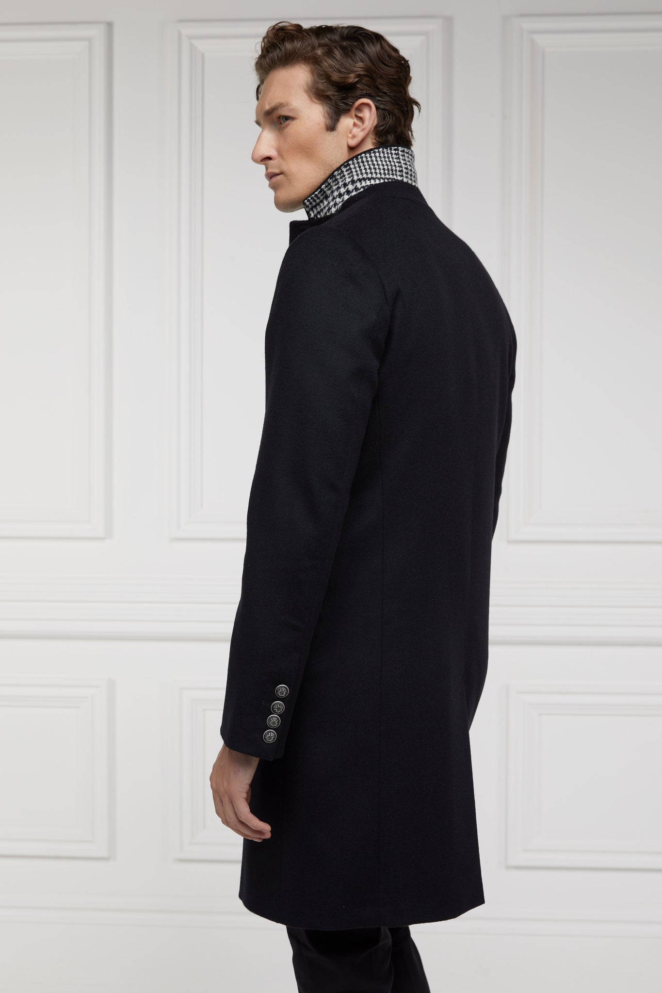 The Cheltenham Coat (Soft Black)