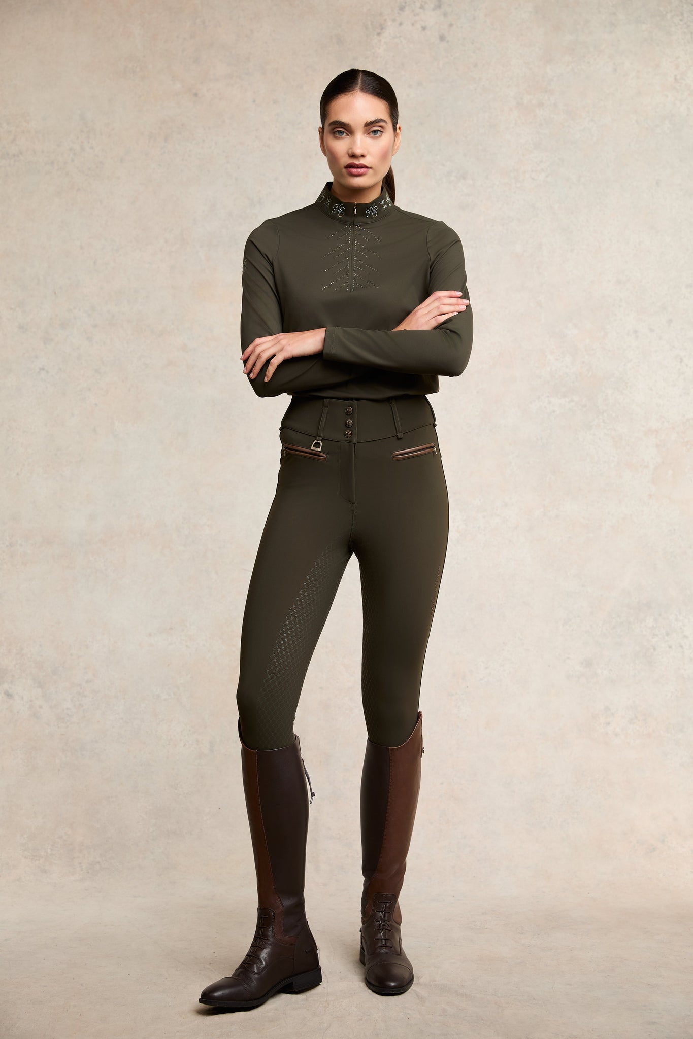 Thermal Heritage Breeches (Dark Olive)