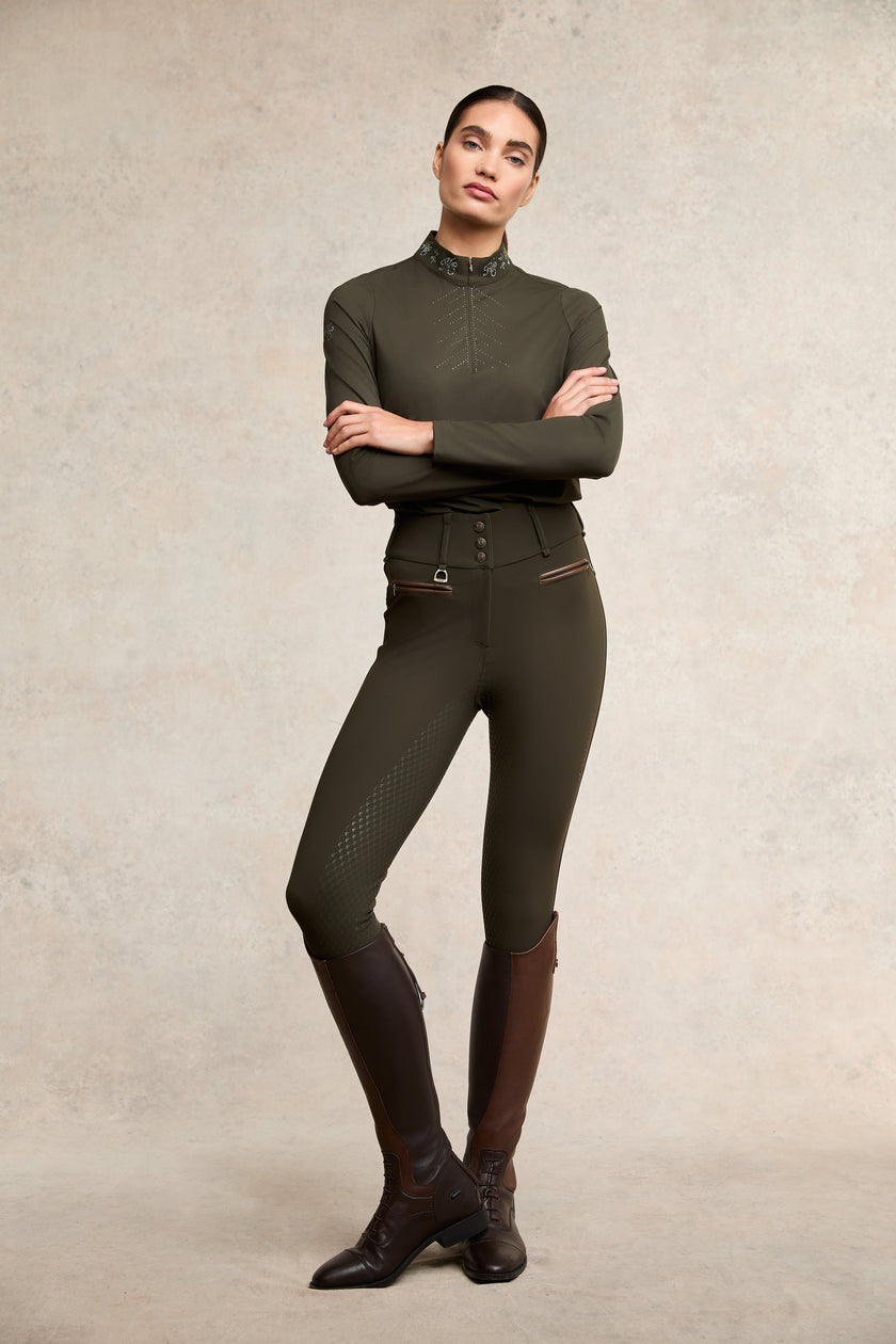 Thermal Heritage Breeches (Dark Olive)