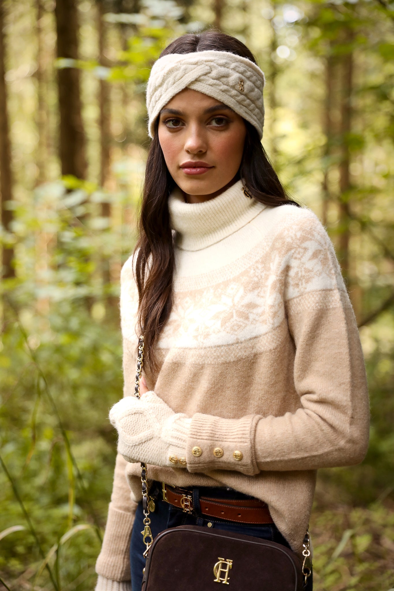 Cortina Headband (Cream)