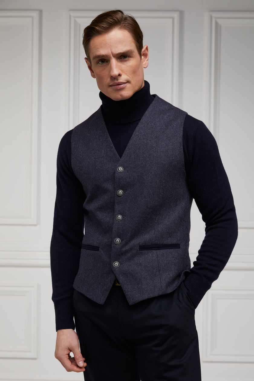 St James Waistcoat (Navy Duke)