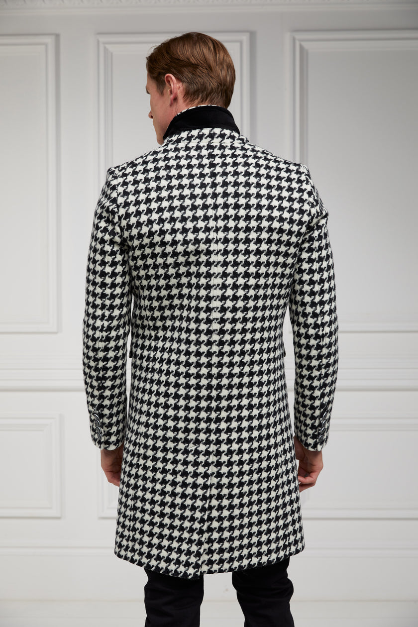 The Cheltenham Coat (Large Scale Houndstooth)