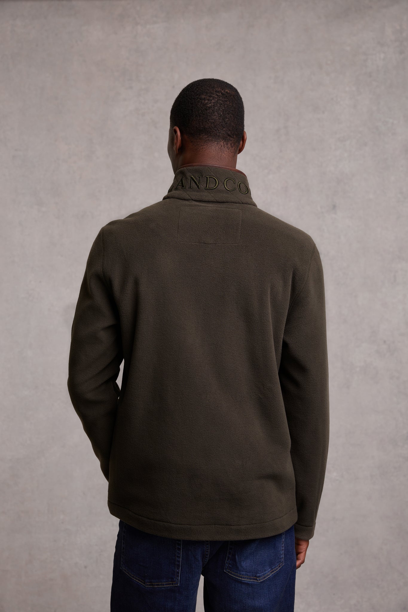 Country Fleece Quarter Zip (Khaki)