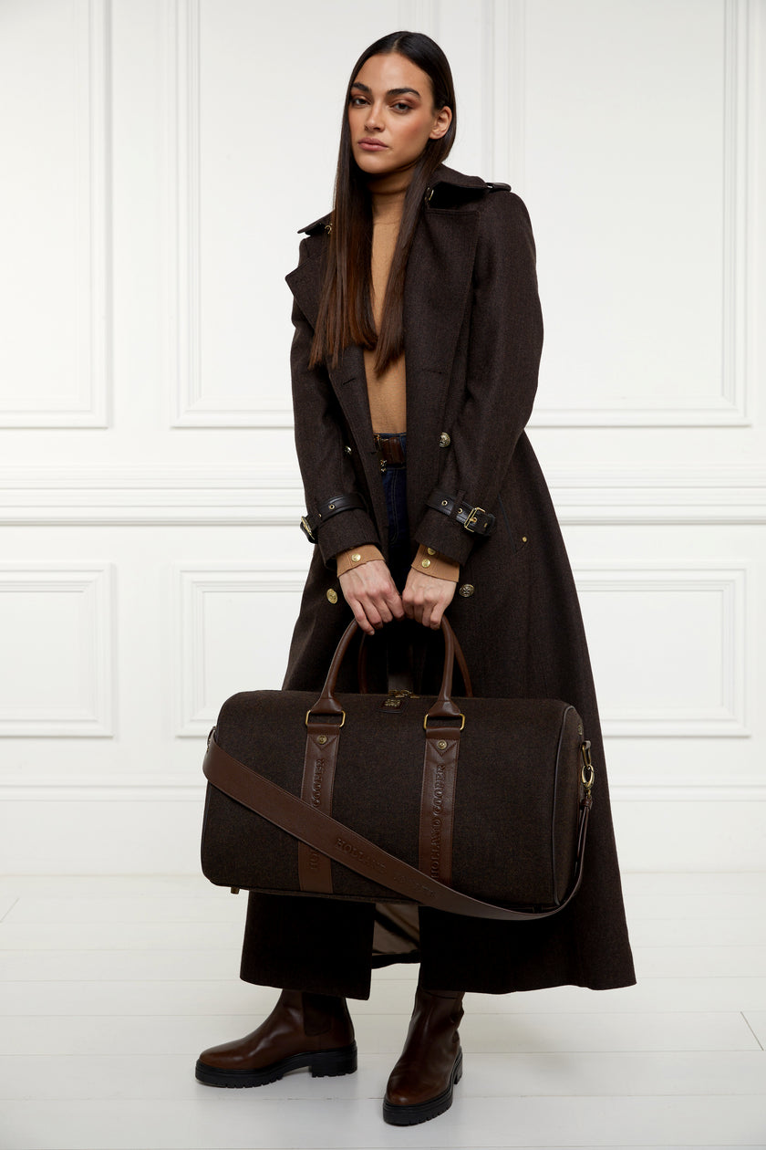 Regency Holdall (Brown Herringbone)