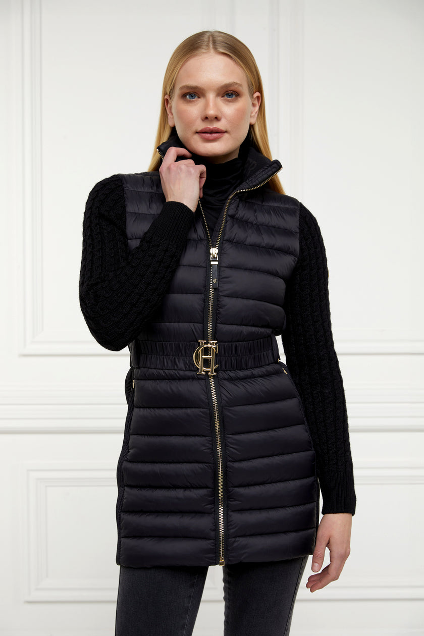 Linfold Hybrid Coat (Black)