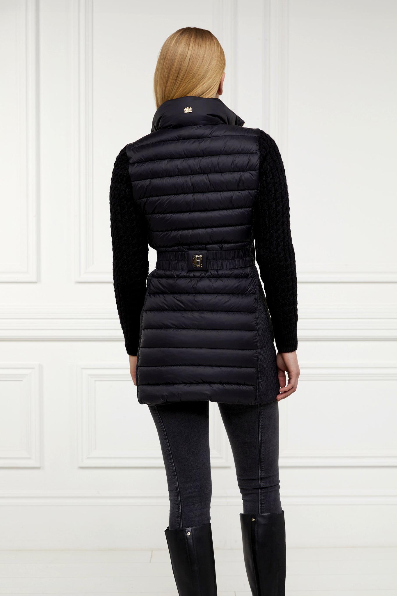 Linfold Hybrid Coat (Black)