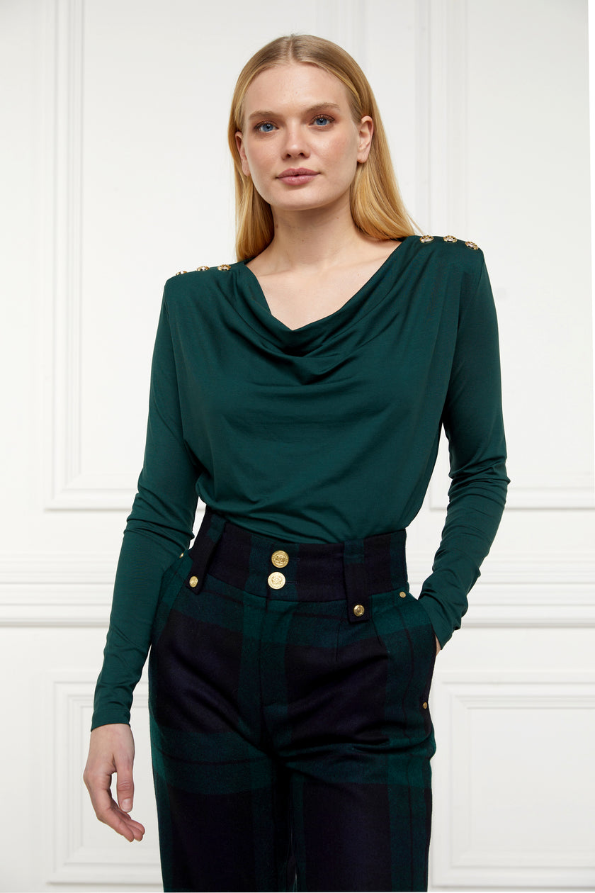 Ellen Top (Deep Emerald)