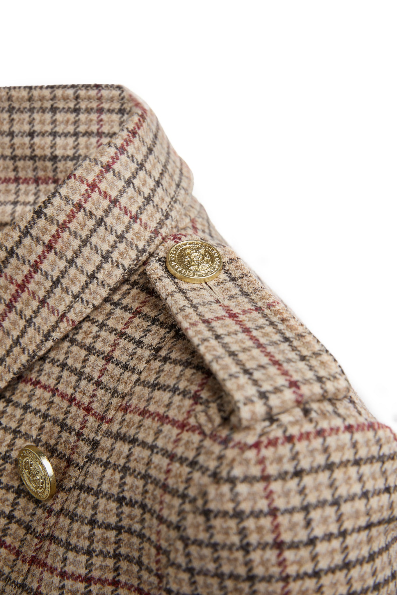 Full Length Marlborough Trench Coat (Charlton Tweed)