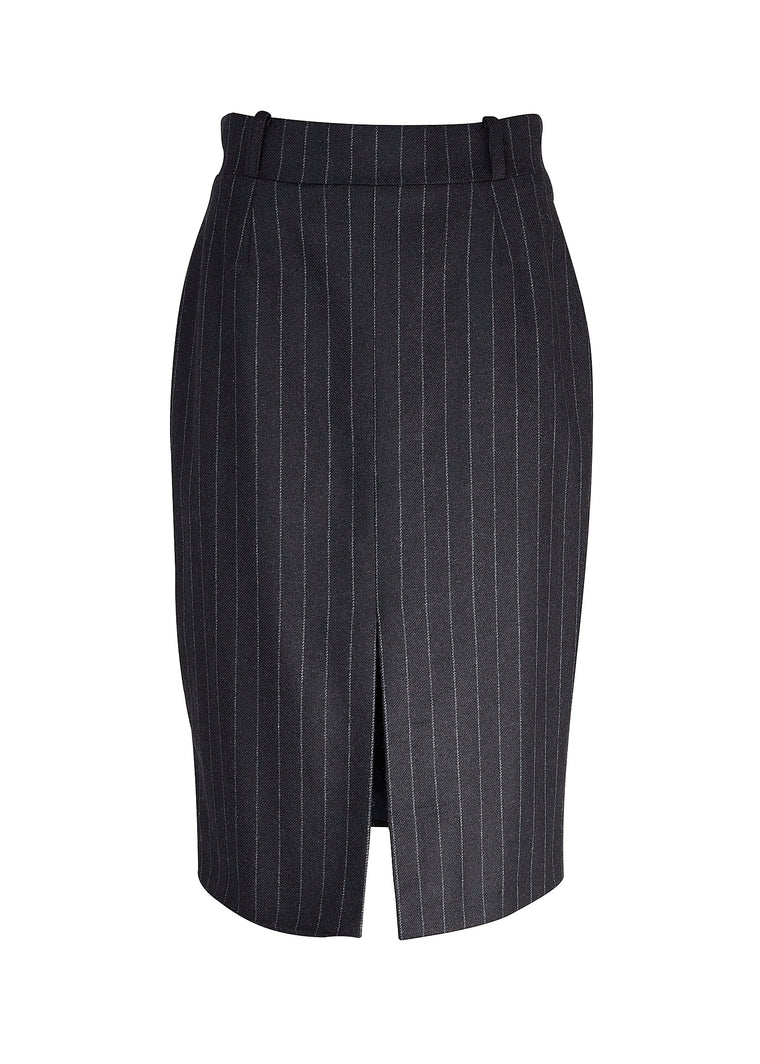 The Charcoal Pinstripe Suit