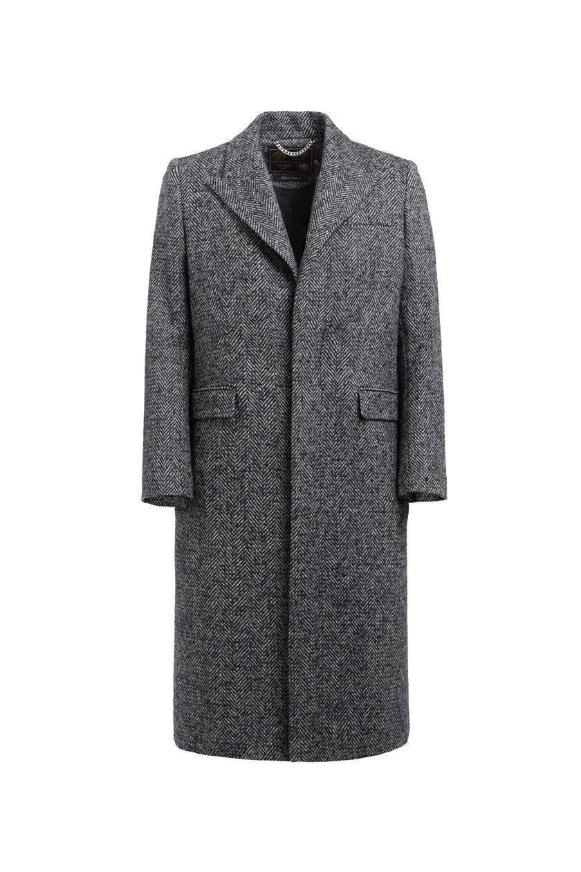 The Fairford Coat (Ebony Herringbone)