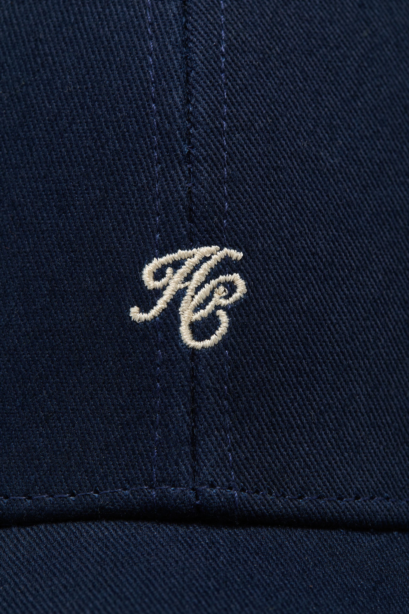 Monogram Cap (Ink Navy)