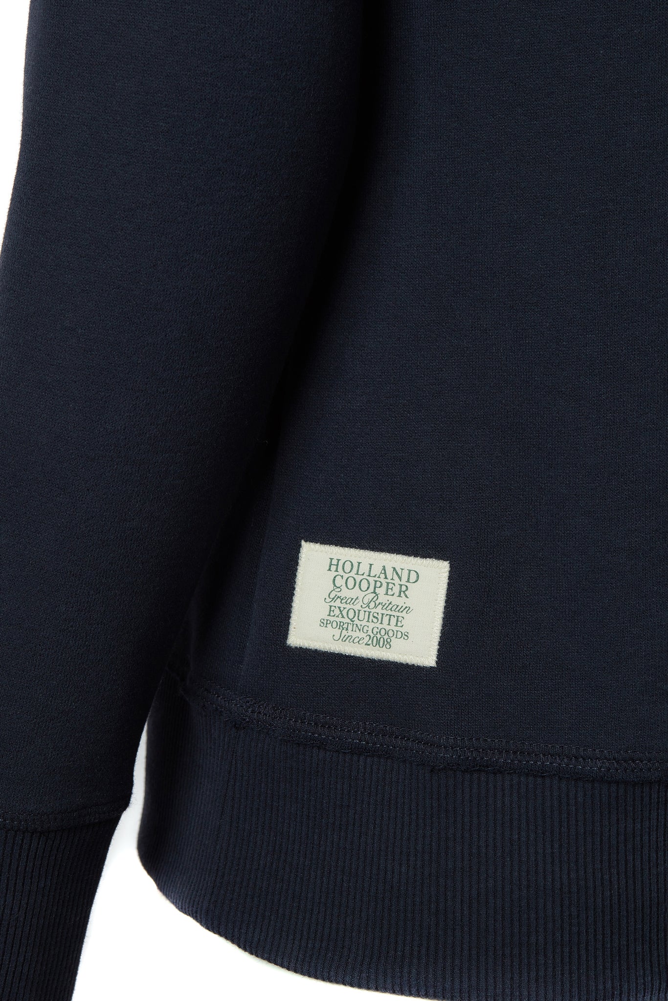 Monogram Crew Neck Sweat (Ink Navy)