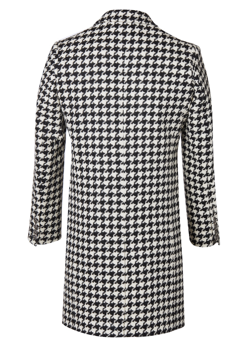 The Cheltenham Coat (Large Scale Houndstooth)