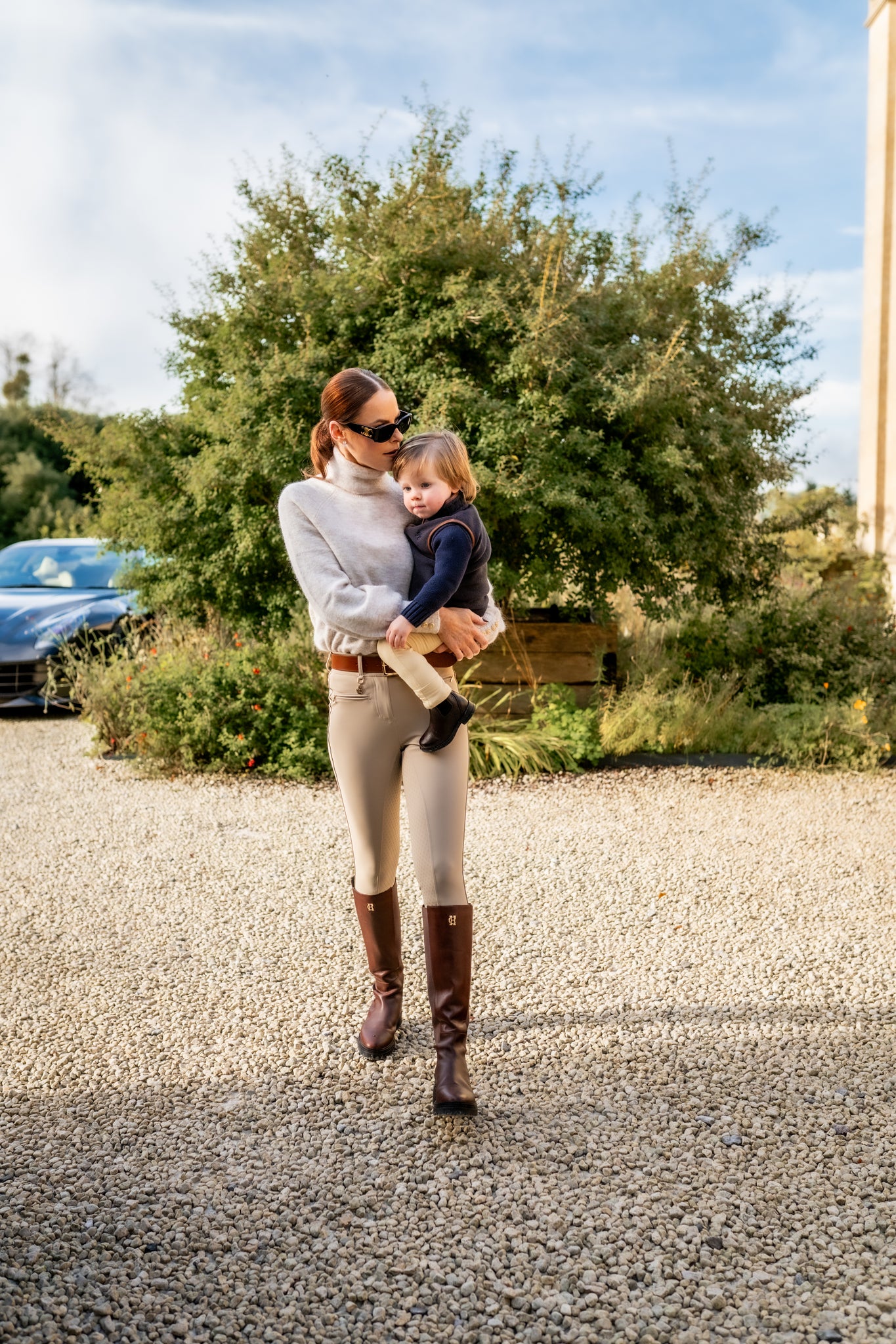 Little Country Fleece Gilet (Ink Navy)