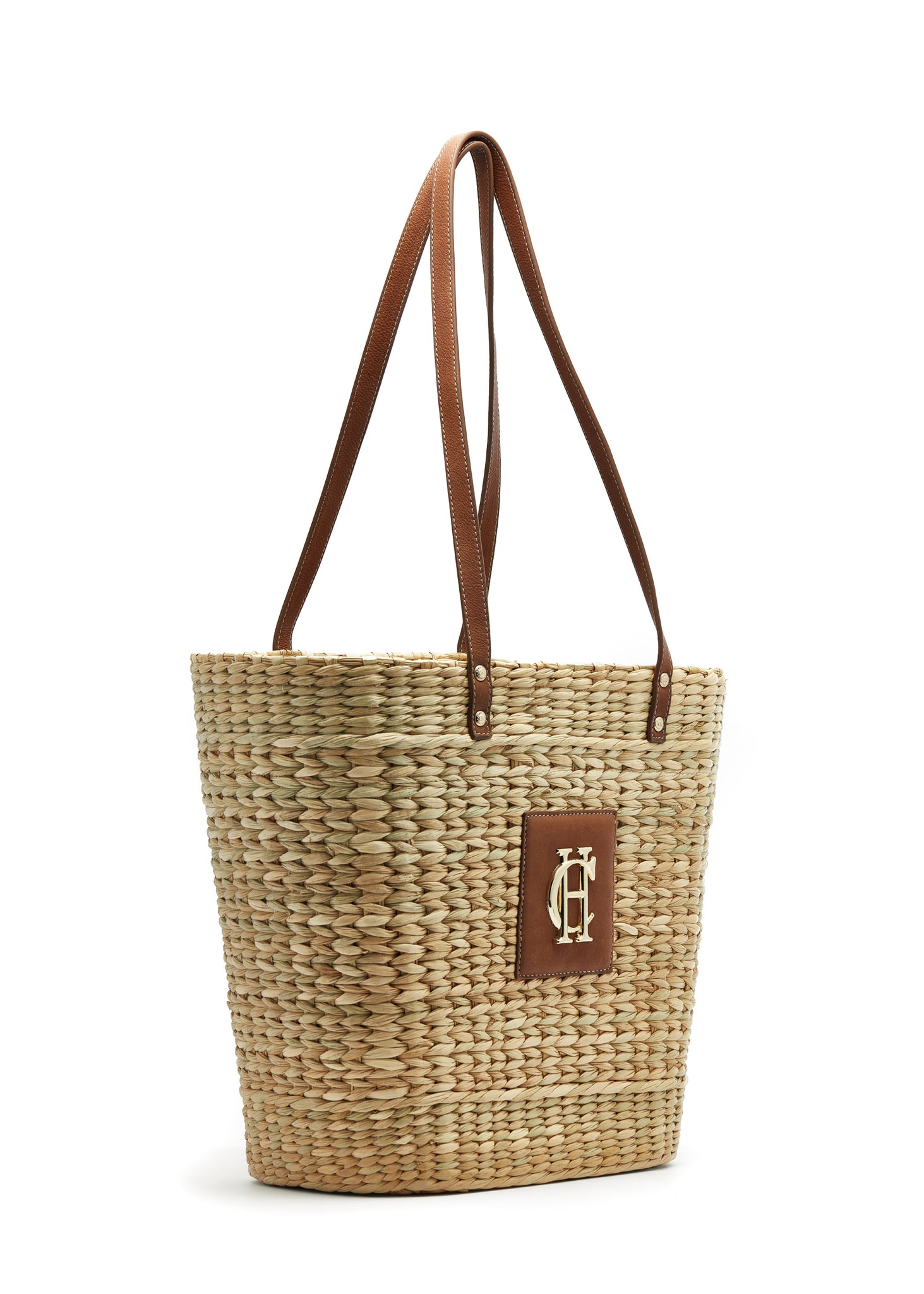 Paloma Straw Tote (Natural Tan)