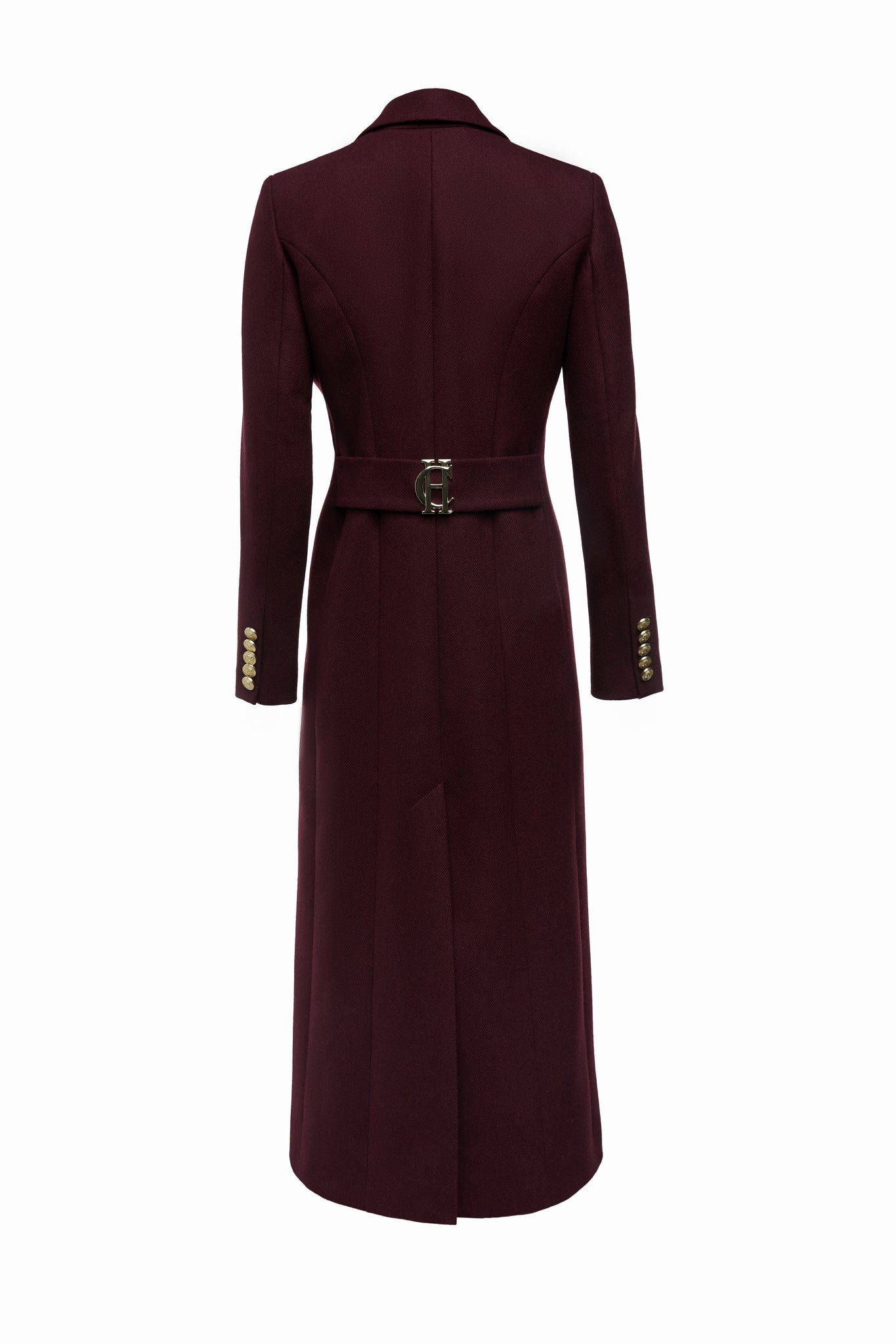 Full Length Regency Coat (Mulberry)