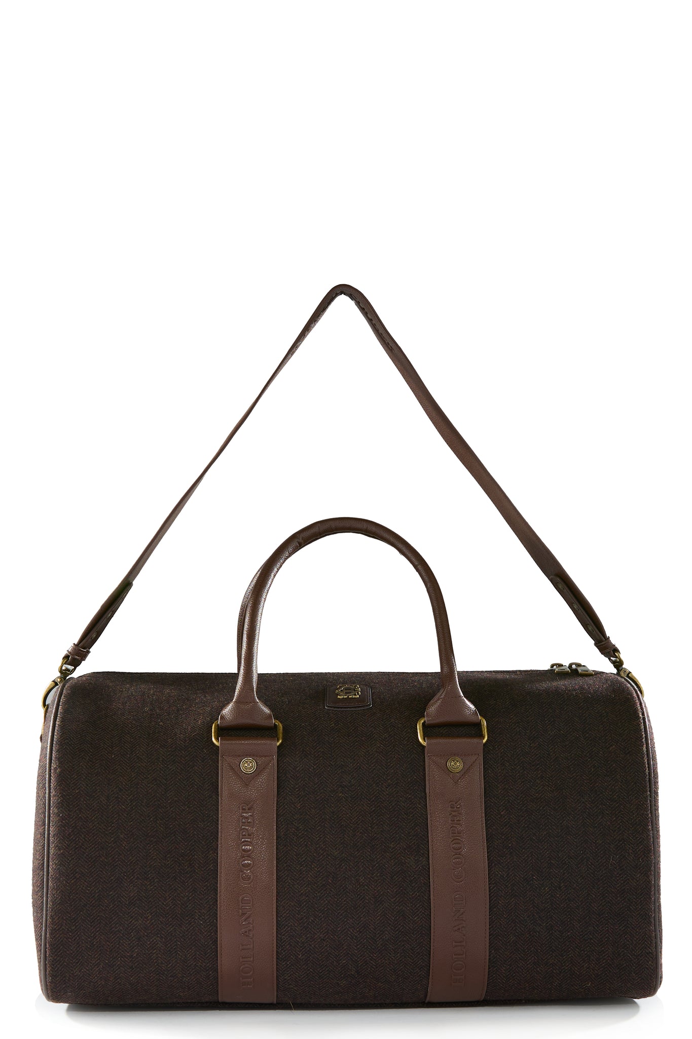 Regency Holdall (Brown Herringbone)