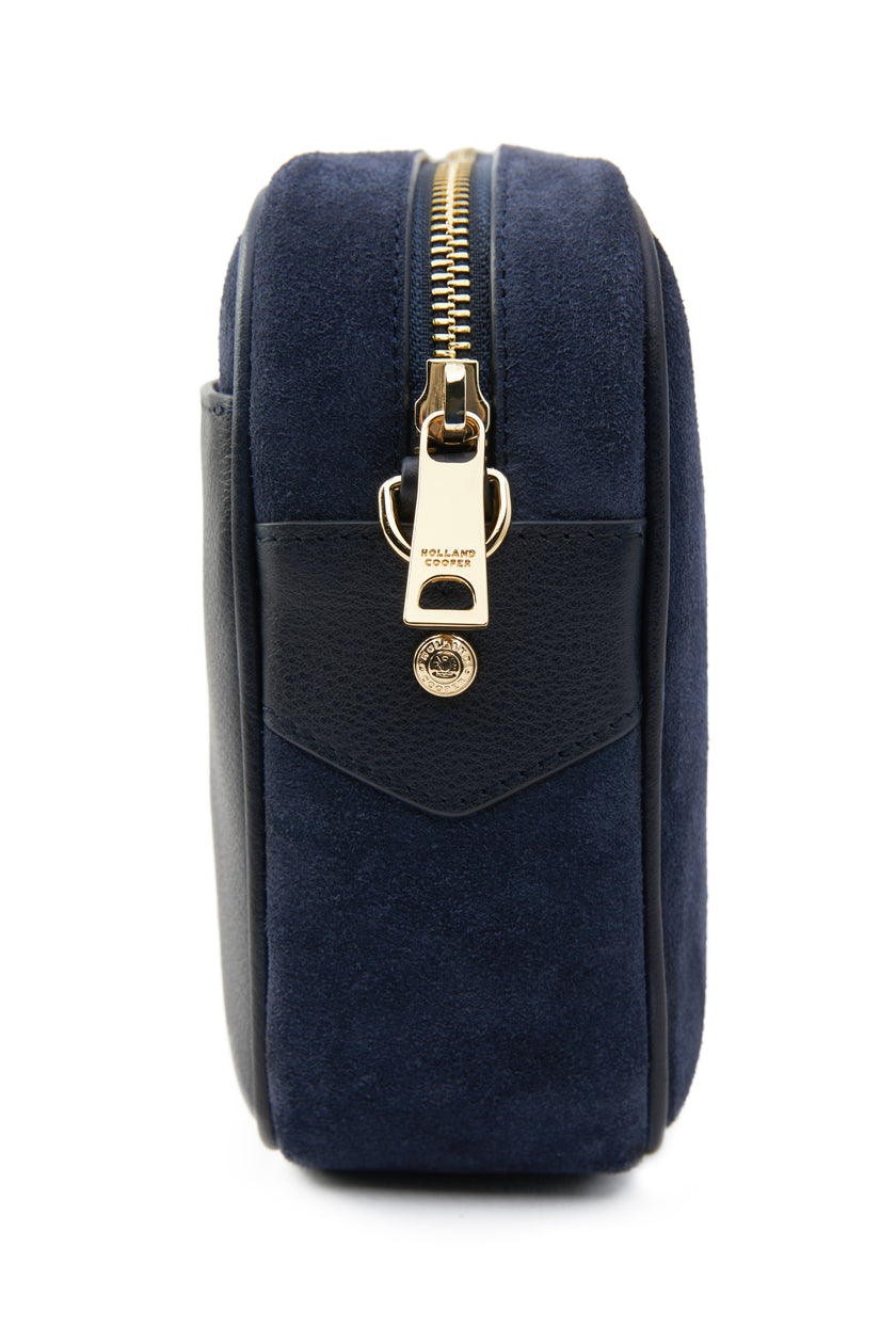 Soho Camera Bag (Ink Navy Suede)