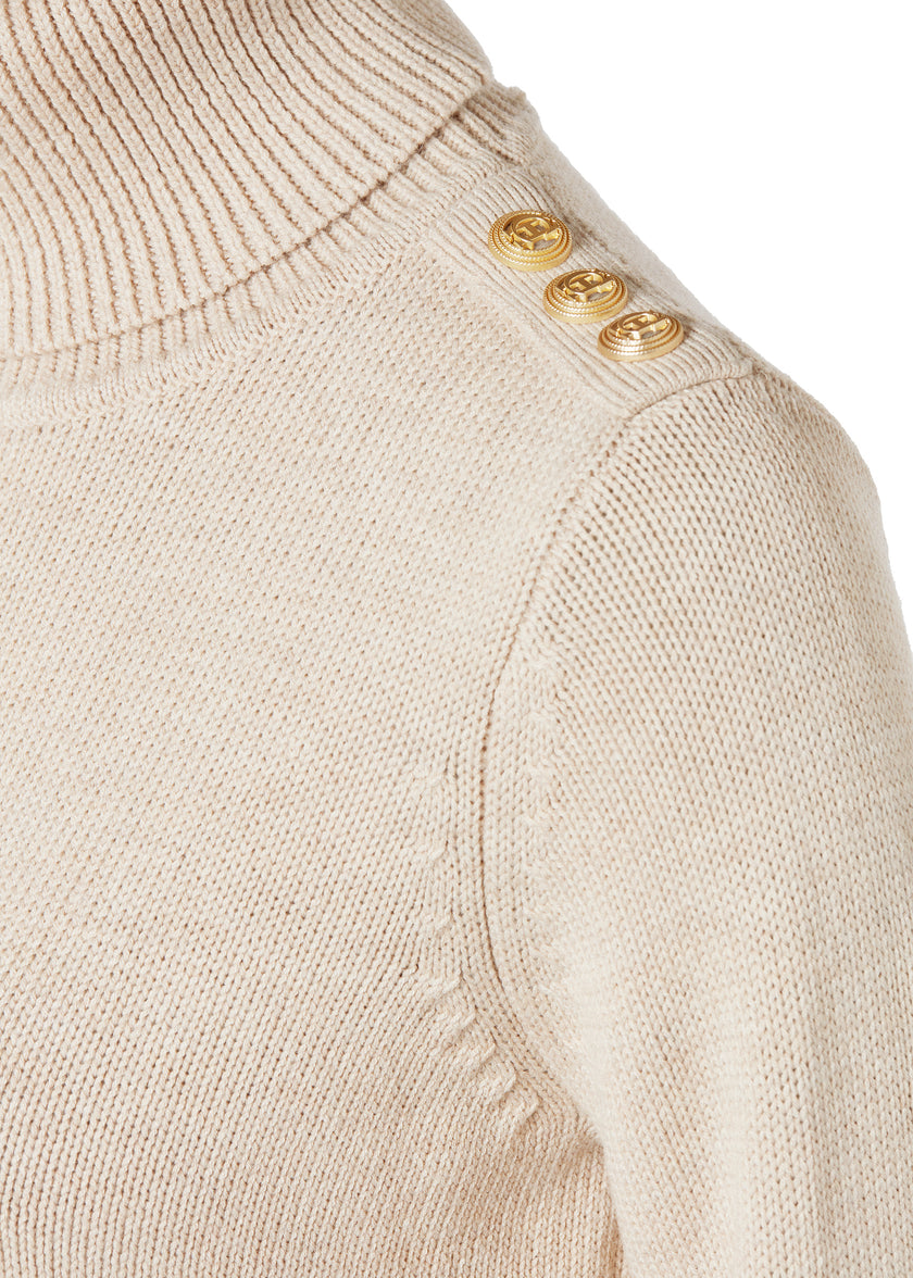 Tour Roll Neck Knit (Camel)