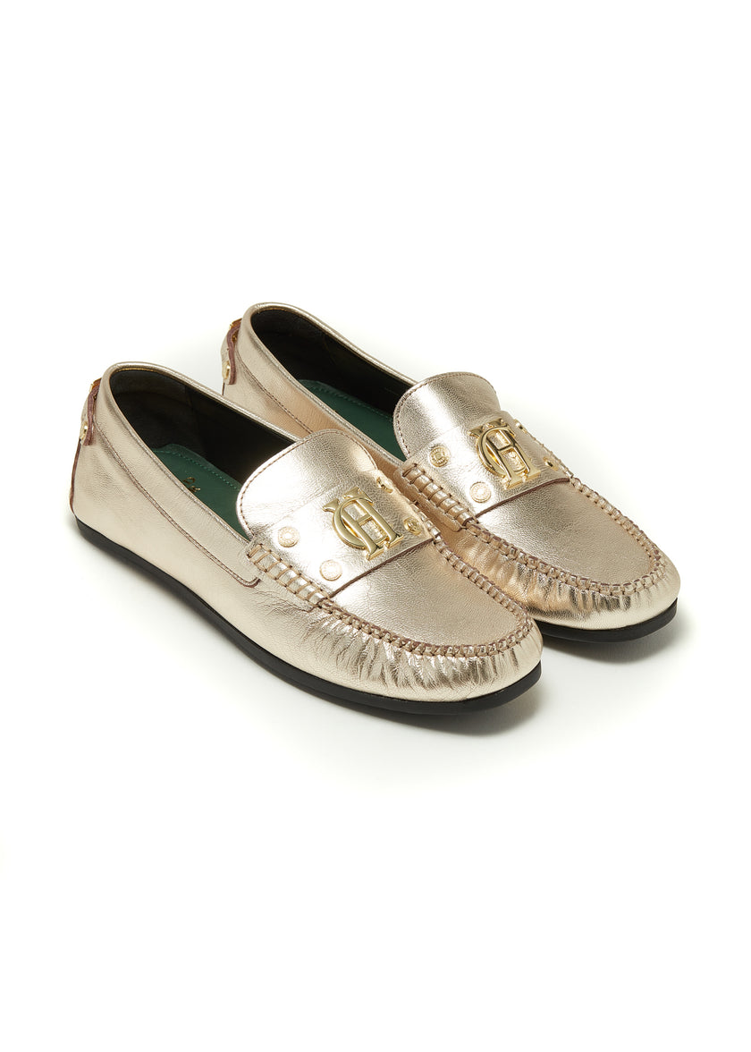 The Driving Loafer (Gold)