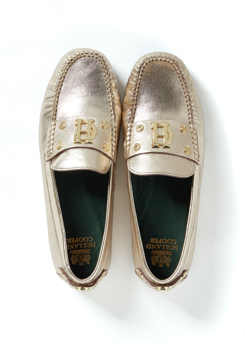 The Driving Loafer (Gold)