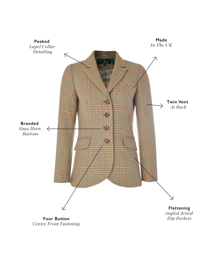 Tweed Riding Jacket (Leveret)