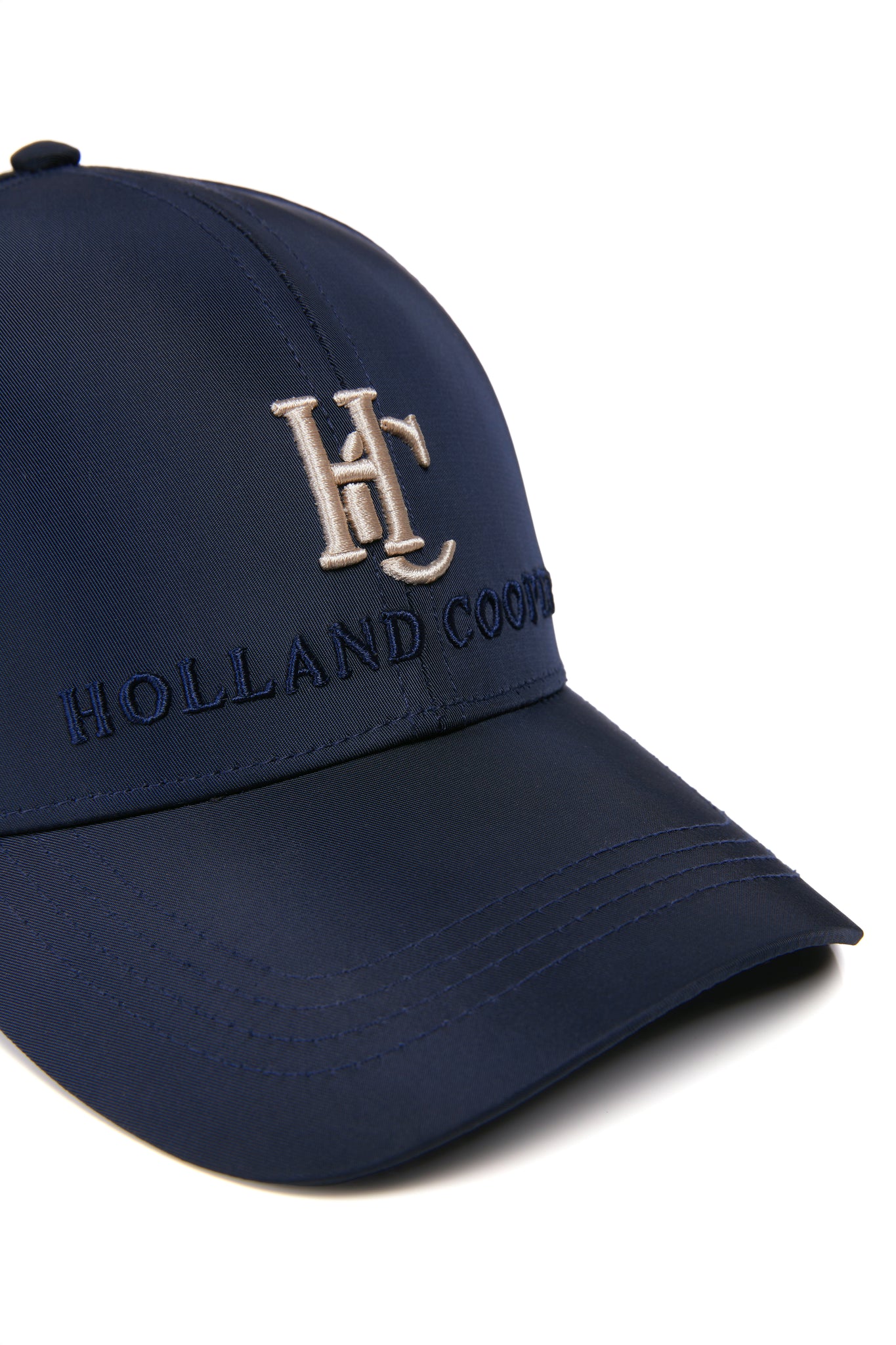 Burghley Equestrian Cap (Ink Navy Monogram)