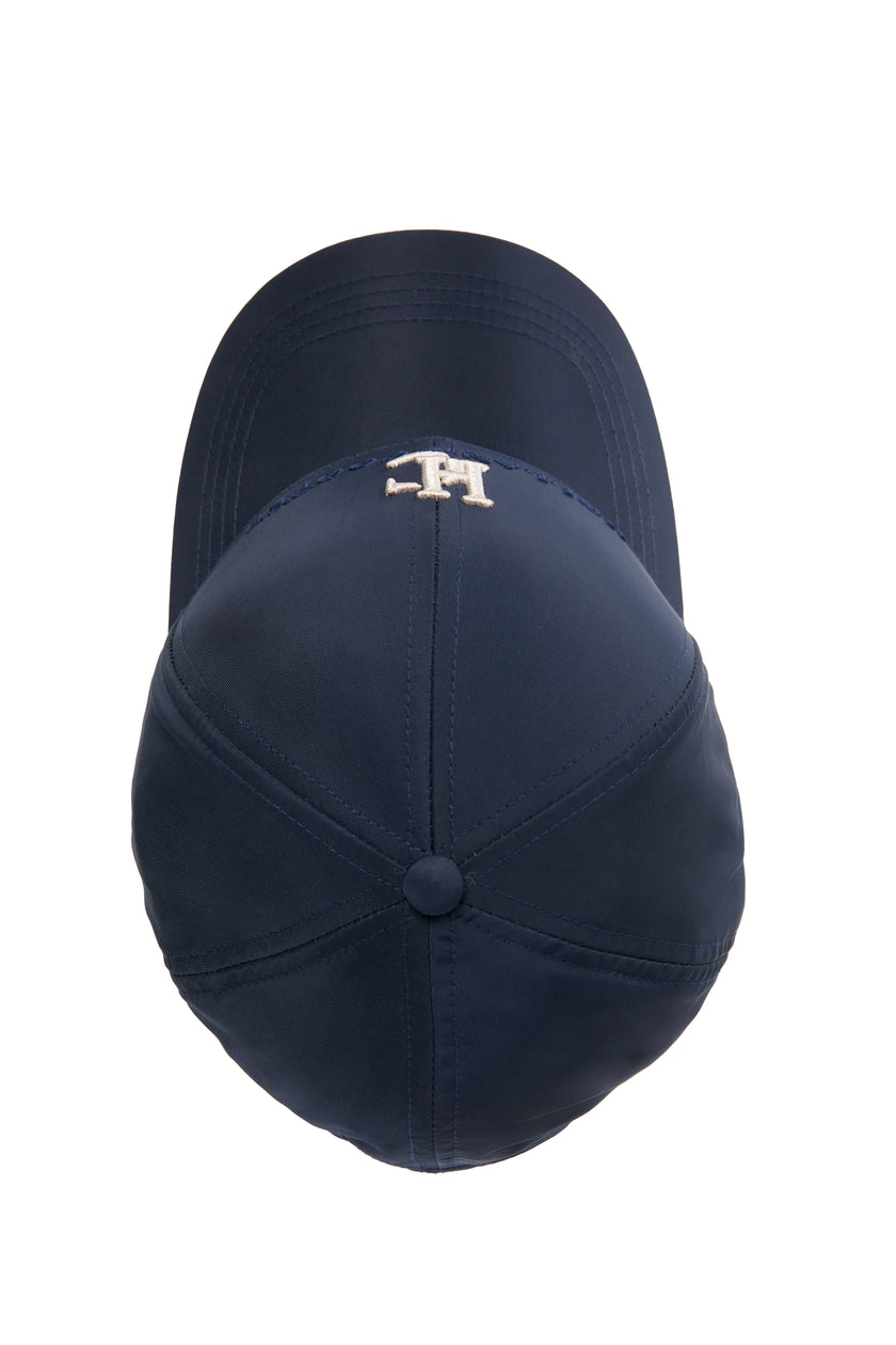 Burghley Equestrian Cap (Ink Navy Monogram)