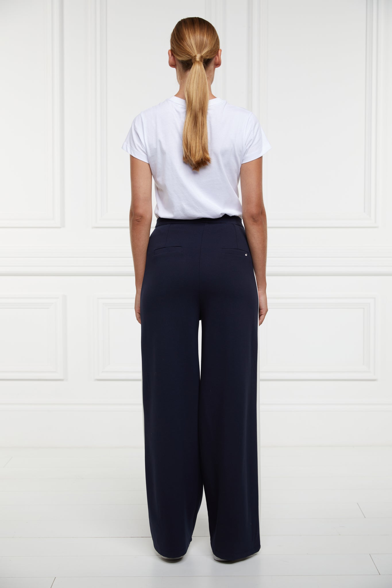 Wide Leg Pant (Ink Navy)