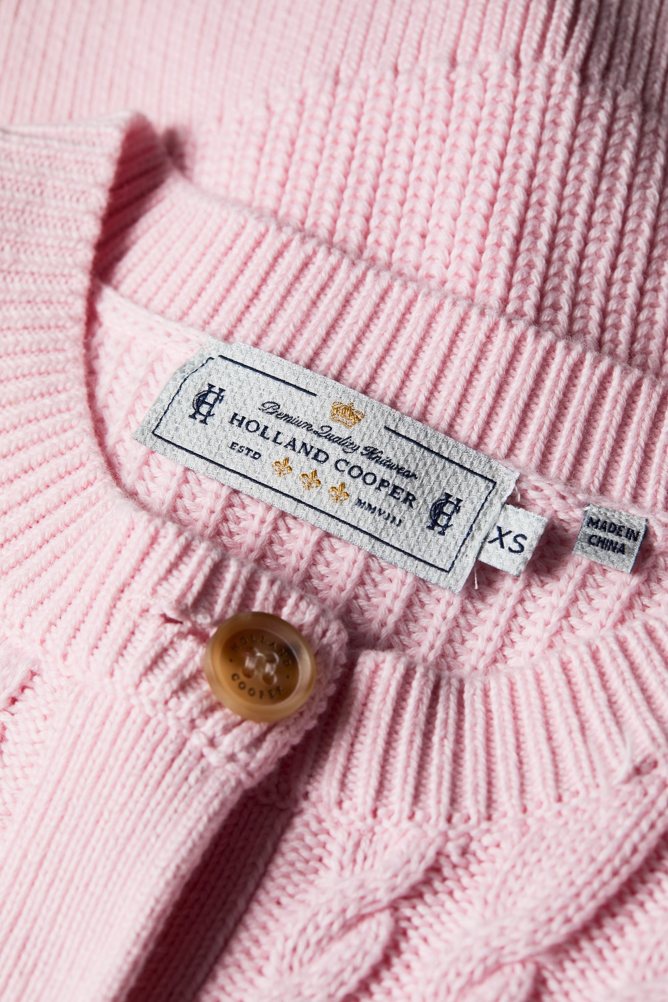 Cotswold Cardigan (Soft Pink)