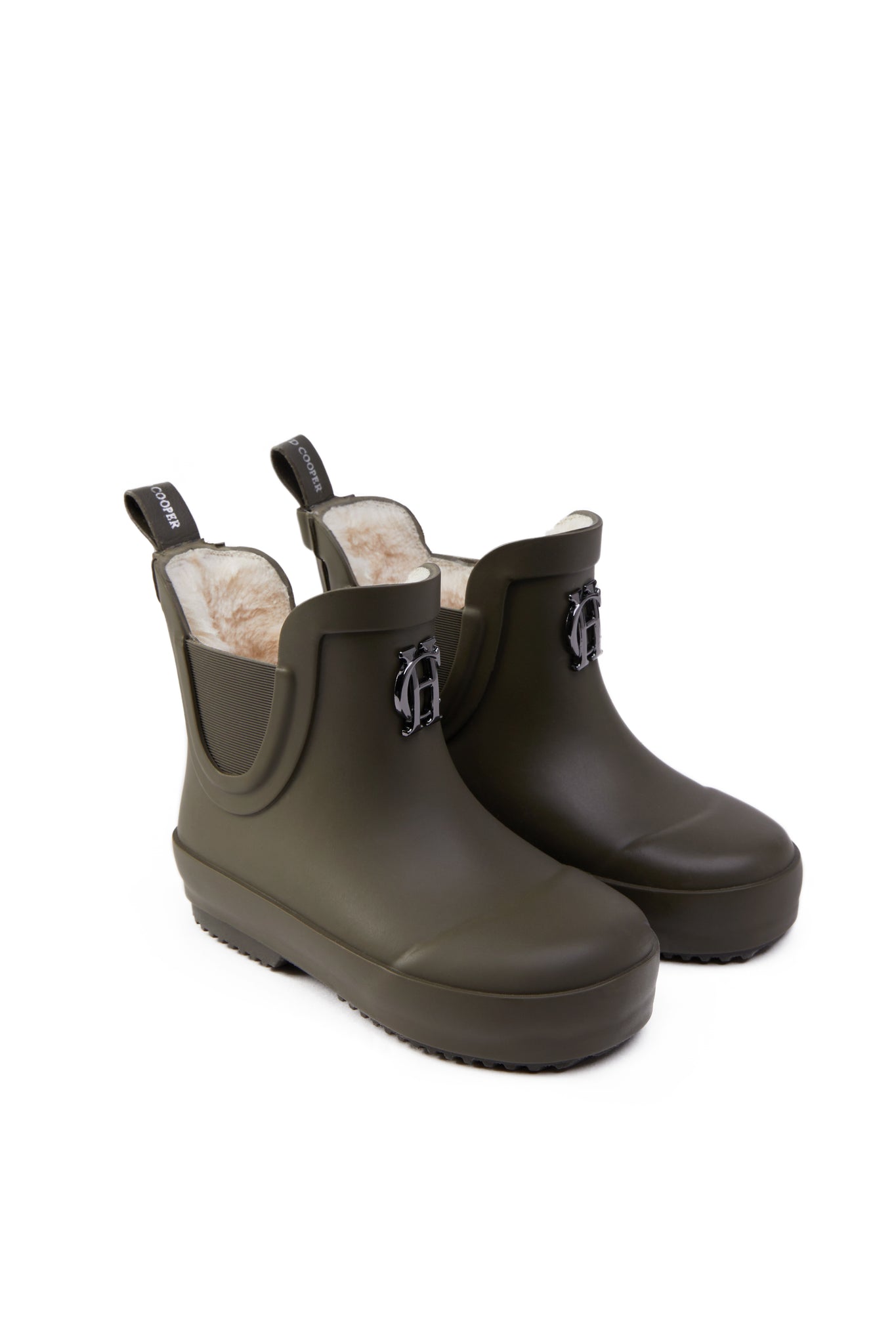 Mini Me - Matte Chelsea Boots (Green)