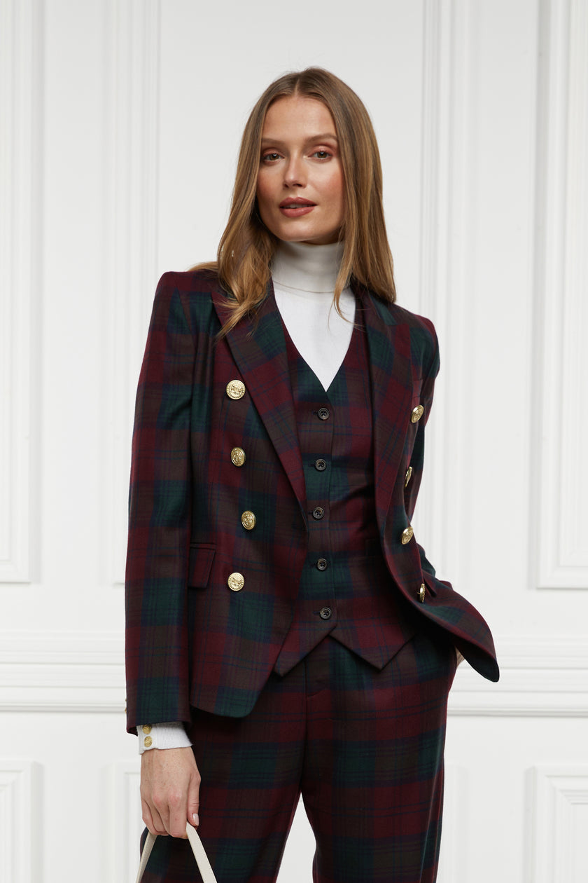 Knightsbridge Blazer (Mulberry Tartan)