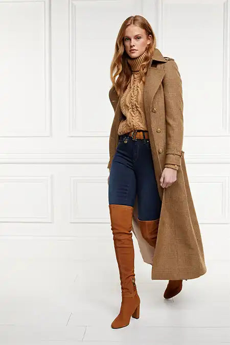 Sloane Over The Knee Boot (Tan)