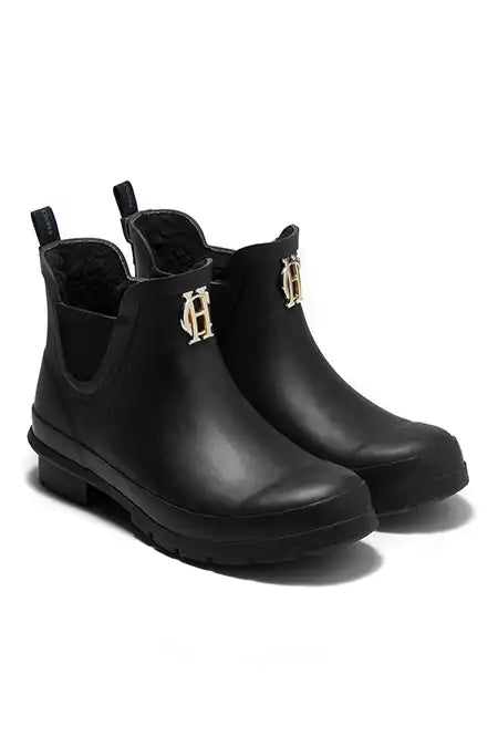 Rubber Chelsea Boot (Black)