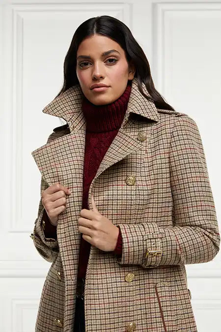 Marlborough Trench Coat (Charlton Tweed)