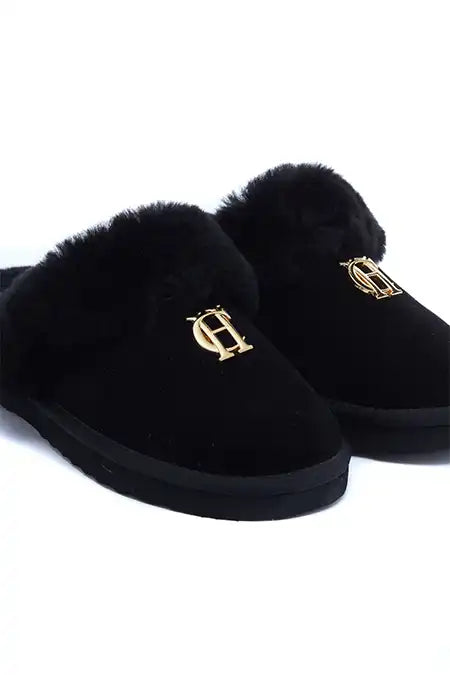 HC Shearling Slipper (Black)