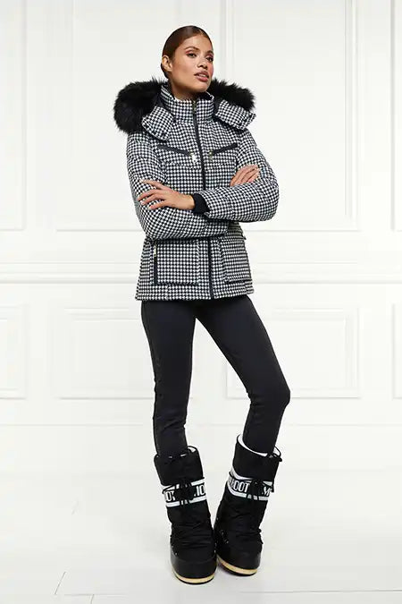 Ski Jacket (Houndstooth)