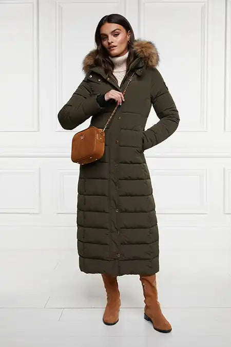 Stoneleigh Longline Coat (Khaki)