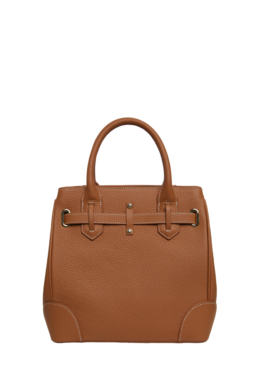 The Brompton Mini Tote (Tan Contrast)