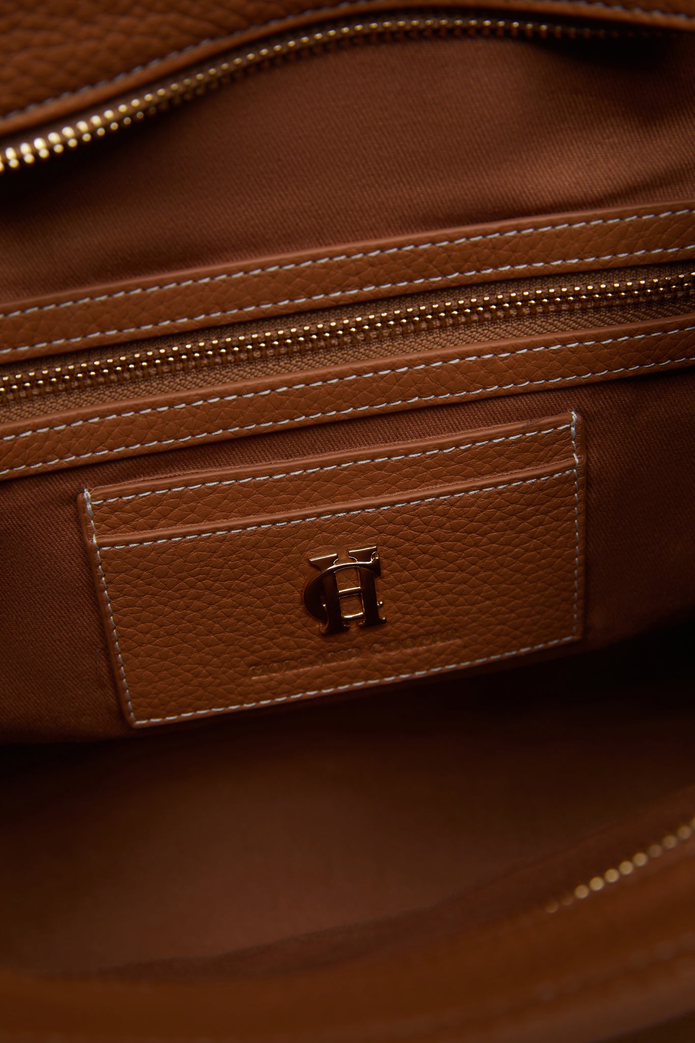 The Brompton Mini Tote (Tan Contrast)