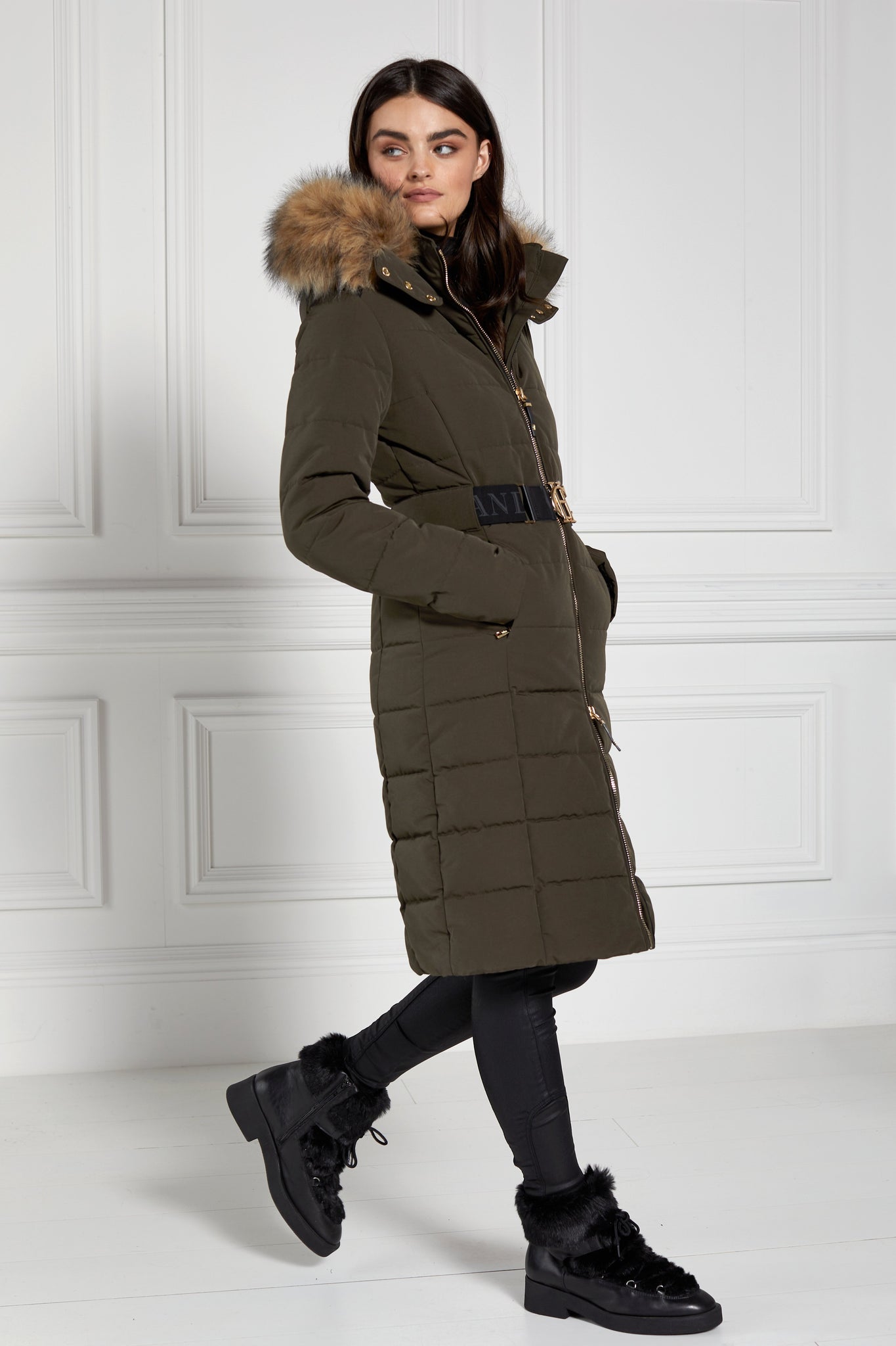 Aspen Puffer Coat (Khaki)