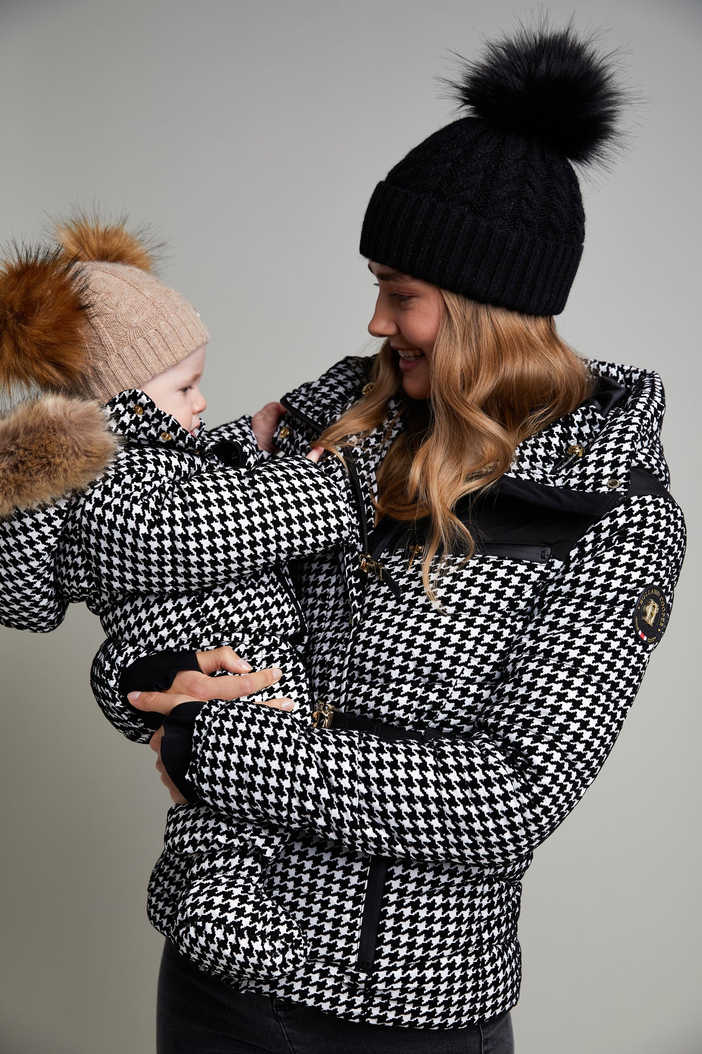 Mini Me - Houndstooth Snowsuit