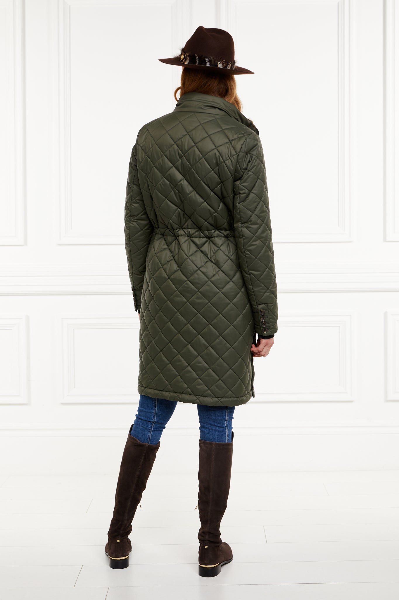 Painswick Quilted Coat (Twilight Khaki)